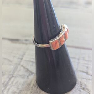 Vintage Native American Spiny Oyster Ring